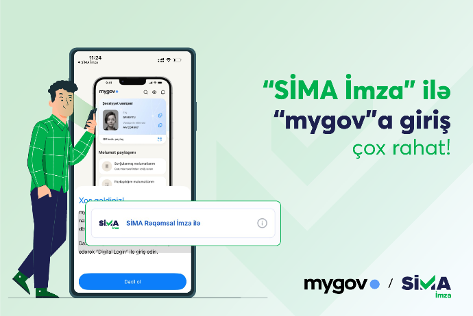 “mygov”da bütün sənədləri “SİMA İmza” ilə əldə etmək - MÜMKÜNDÜR! | FED.az