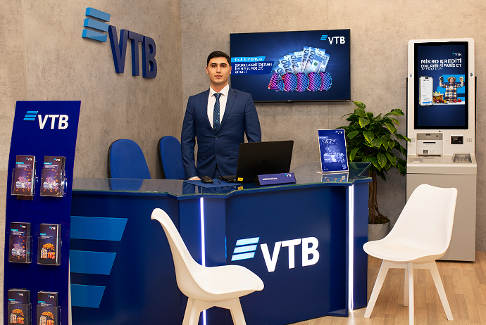 Bank VTB (Azərbaycan) Xırdalanda məlumat stendi - İSTİFADƏYƏ VERİLDİ | FED.az