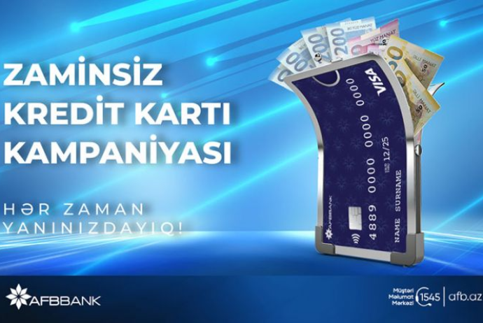  “AFB Bank”dan "Zaminsiz kredit kartı" - Kampaniyası | FED.az