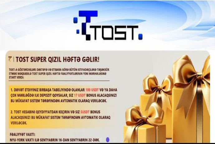 DİN: “Tost” maliyyə pramidası ilə bağlı araşdırma aparılır | FED.az