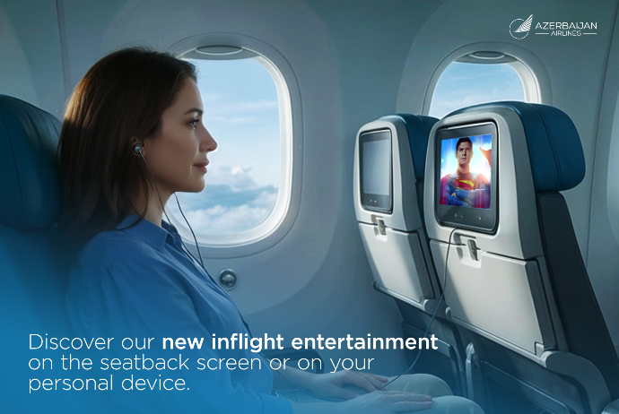 AZAL Upgrades In-Flight Entertainment System | FED.az