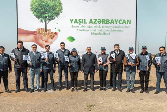"TuranBank" “Yaşıl Marafon 2022” çərçivəsində ağacəkmə aksiyasına - QOŞULDU | FED.az