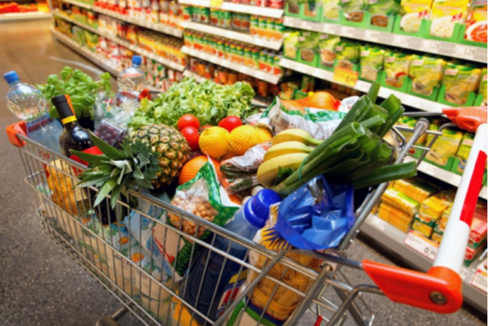 Bu il  adambaşına marketlərdə ərzaqlara ayda 255 manatdan çox pul xərclənib | FED.az