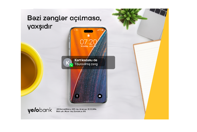 Kart məlumatlarının təhlükəsizliyini - YELO APP İLƏ QORU | FED.az