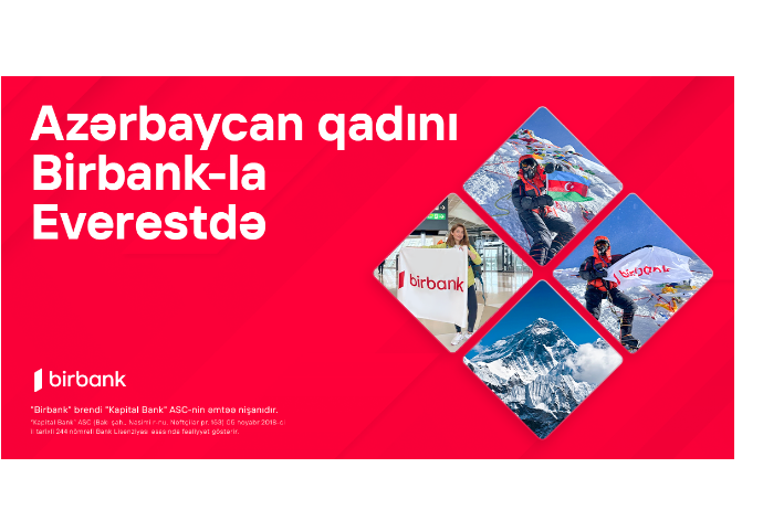 Birbank-ın dəstəyi ilə Vəfa Musayevə bayrağımızı -  EVEREST ZİRVƏSİNƏ SANCDI | FED.az