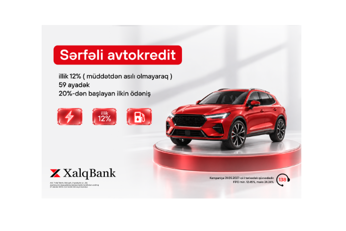 Халг Банк предлагает привлекательные условия по автокредиту | FED.az