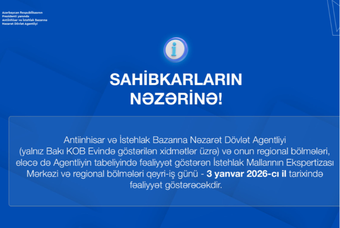 Dövlət Agentliyi sahibkarlara müraciət edib | FED.az