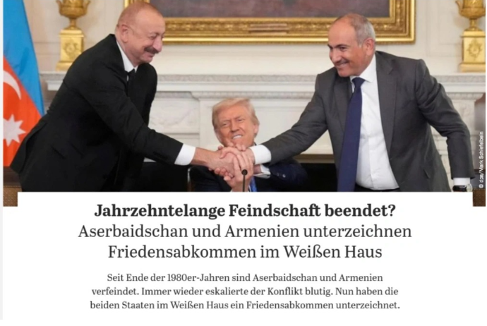 Almaniya mediası Vaşinqton görüşünə geniş yer ayırıb | FED.az