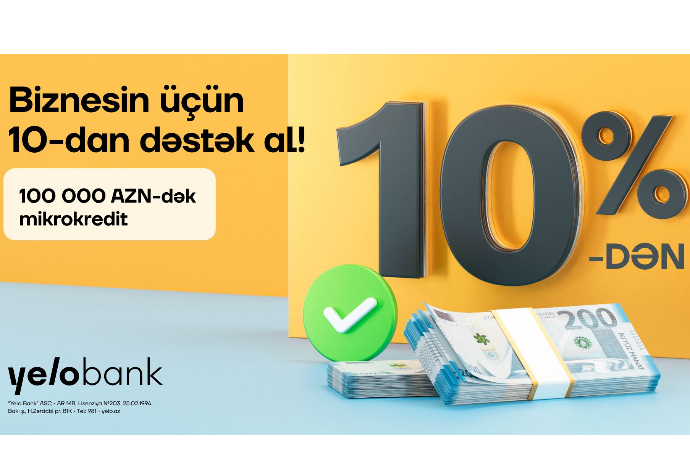 Biznesin üçün 10-dan dəstək al! | FED.az