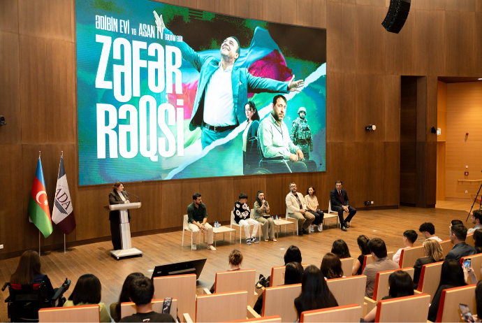 ADA Universitetində şanlı zəfər tariximiz “Zəfər Rəqsi” filminin nümayişi ilə anılıb - FOTOLAR | FED.az