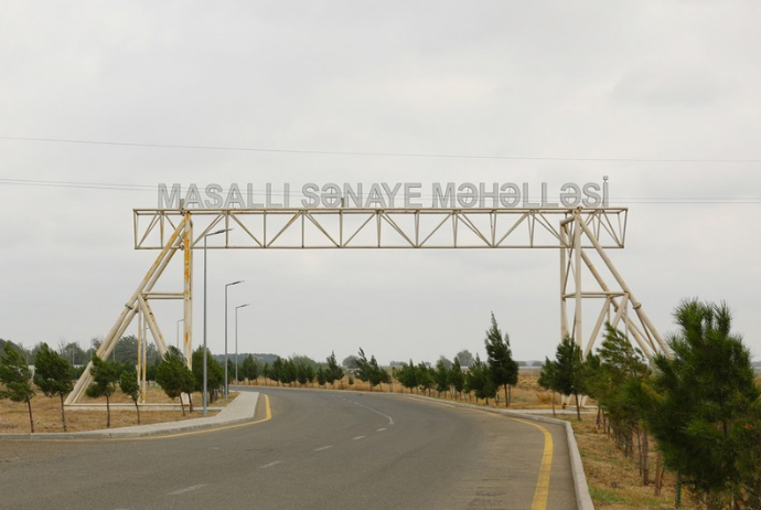 Masallı Sənaye Məhəlləsində indiyə qədər 14 milyon manatlıq məhsul istehsal edilib | FED.az