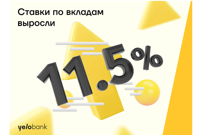 Зарабатывайте до 11,5% годовых с новым предложением от Yelo Bank | FED.az