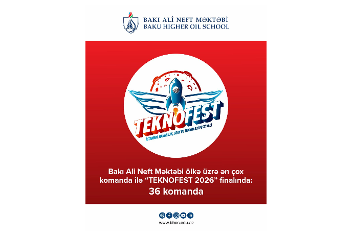 Bakı Ali Neft Məktəbi “TEKNOFEST 2026”nın finalında ölkə üzrə ən çox komanda ilə iştirak edəcək | FED.az