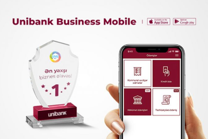 "Unibank"ın Biznes mobil əlavəsi MDB üzrə - ƏN YAXŞILARDAN SEÇİLİB | FED.az