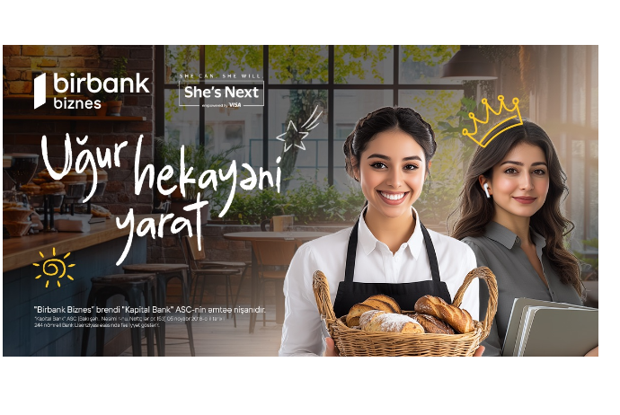 Birbank Biznes-dən xanım sahibkarlar üçün daha bir fürsət: “She’s Next” təşəbbüsünə qoşulun 15 000 AZN qazanmaq şansına sahib olun | FED.az