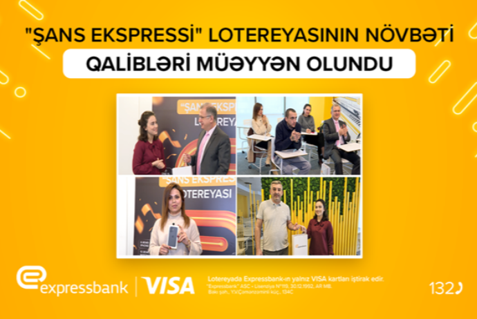 Onlar "Expressbank" dan qiymətli hədiyyələr qazandı – SƏN DƏ QOŞUL! | FED.az