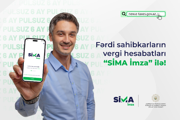 “SİMA İmza” Vergi portalının fərdi sahibkar xidmətlərinə tam inteqrasiya edildi | FED.az