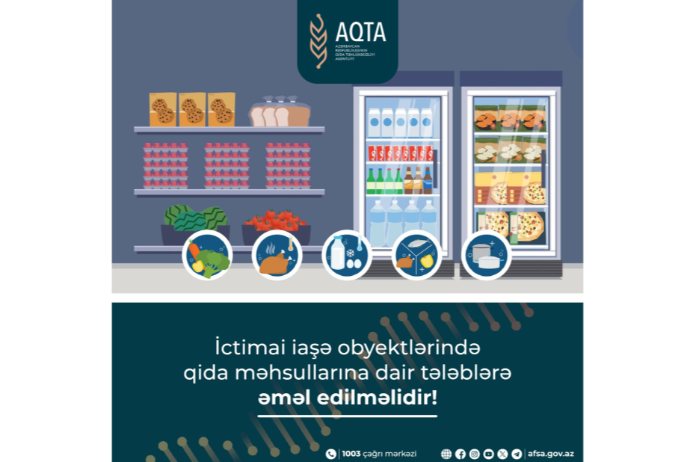 AQTA: Restoranlarda sanitar-gigiyenik normalara əməl olunmalıdır | FED.az