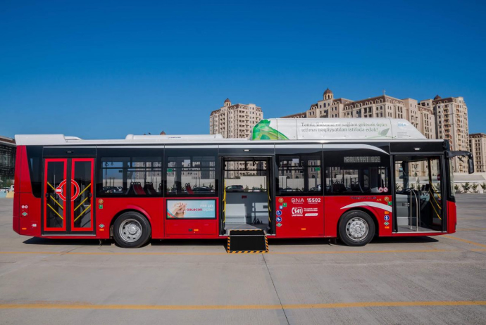 “Sədərək” ticarət mərkəzinə 12 metrlik yeni avtobuslar - İşləyəcək | FED.az