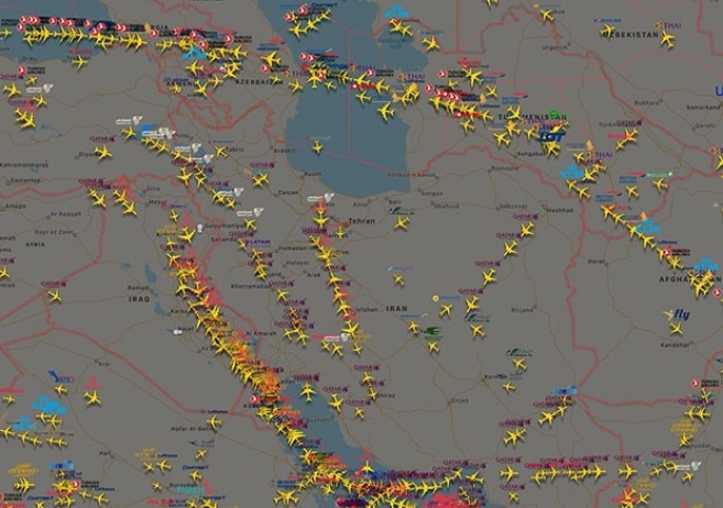 Xarici təyyarələr İran əvəzinə Azərbaycan üzərindən - UÇMAĞA BAŞLAYIB | FED.az