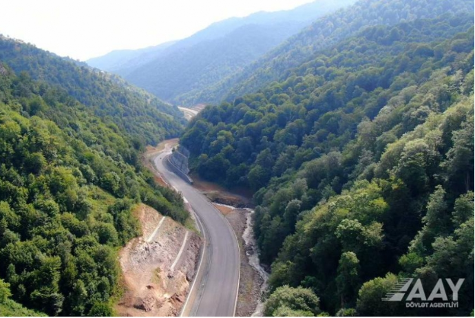 Toğanalı-Kəlbəcər-İstisu yolunun və 5 tunelin inşası davam edir - VİDEO | FED.az