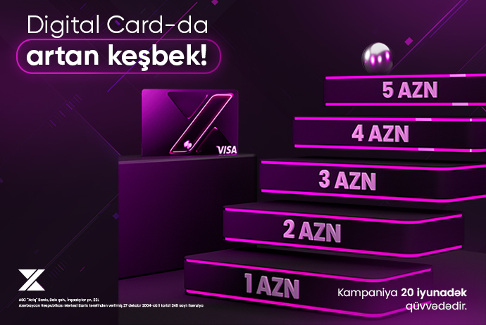  "Xalq Bank"ın Digital Card-ı ilə təmassız ödənişlərdə - KEŞBEK! | FED.az