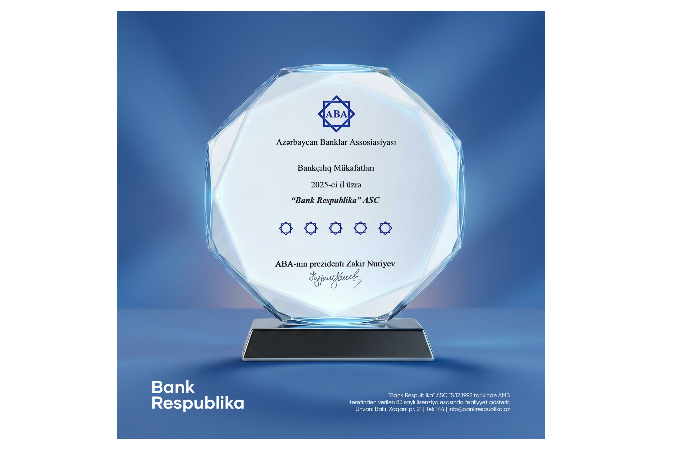 Социальные, образовательные и инновационные проекты Банк Республика удостоены награды | FED.az