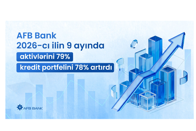 AFB Bank 2026-cı ilin 9 ayında aktivlərini 79%, kredit portfelini 78% artırdı | FED.az