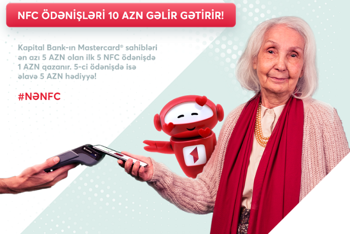 Kapital Bank-ın Mastercard və Maestro kart sahibləri əlavə keşbek qazanacaqlar! | FED.az