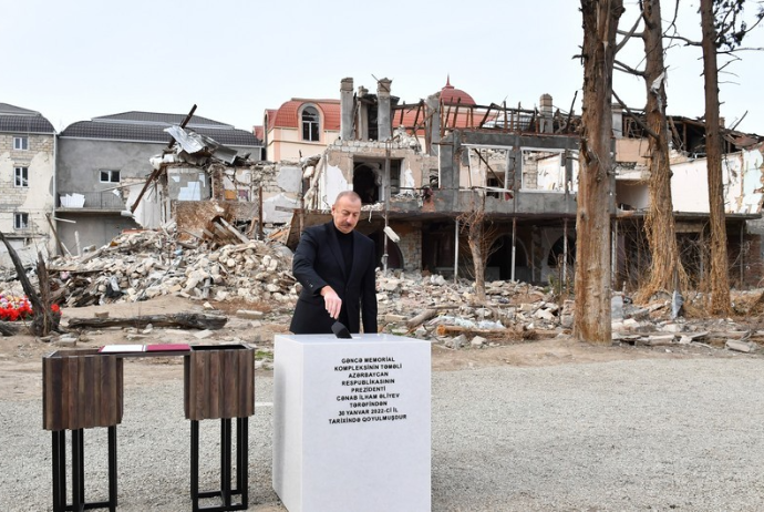 Gəncə Memorial Kompleksinin konsepsiyası 440 min manata - HAZIRLANACAQ | FED.az