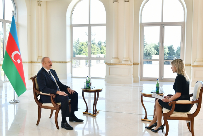 İlham Əliyev “Euronews” televiziyasına müsahibə verib - TAM MƏTN | FED.az