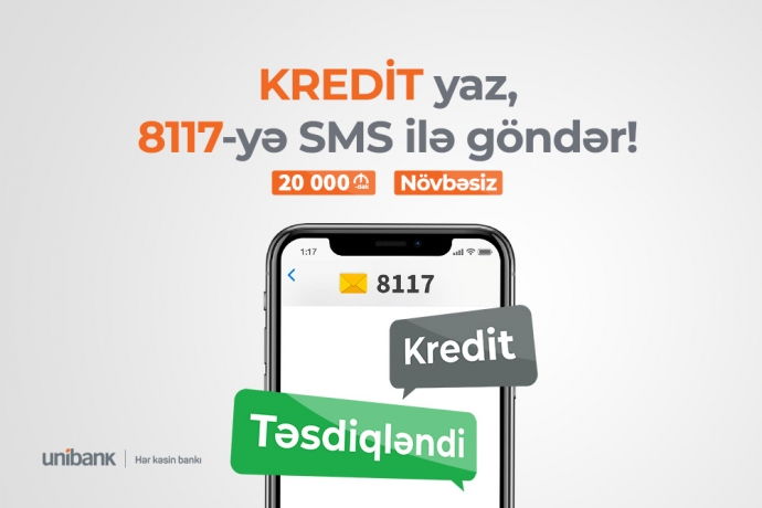 Krediti sms-lə sifariş edin, bankda vaxt itirməyin! | FED.az