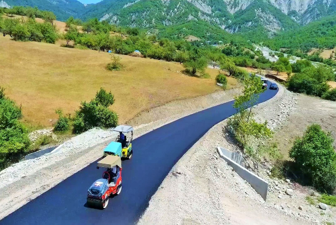 İsmayıllıda bu kəndlərin yolları yenidən qurulur - FOTO | FED.az