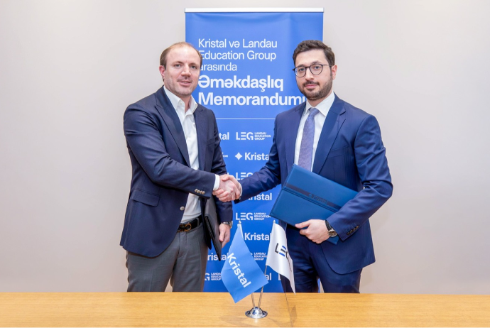 “Kristal” və “Landau Education Group”  arasında yeni əməkdaşlıq razılaşması əldə olunub! - VİDEO | FED.az