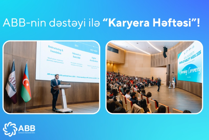 ABB-nin dəstəyi ilə ADA Universitetində - “Karyera Həftəsi”! | FED.az