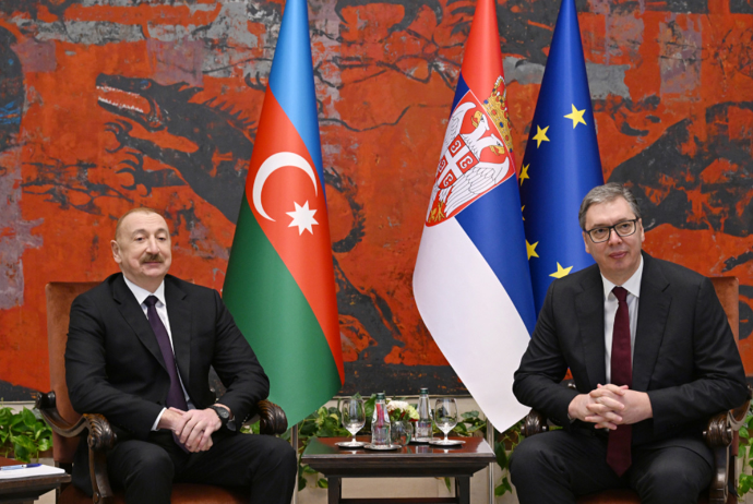 Prezident Serbiyaya rəsmi səfərə gedib - FOTOLAR - VİDEO | FED.az