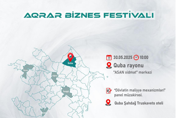 Qubada Aqrar Biznes Festivalı keçiriləcək | FED.az