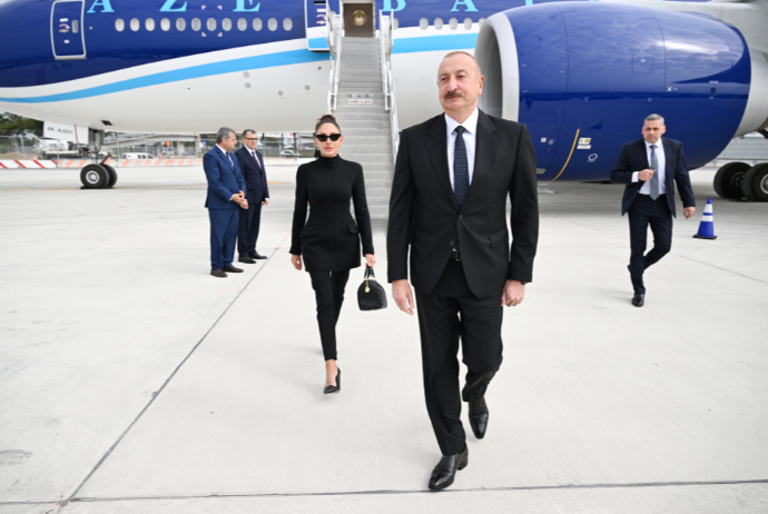 İlham Əliyev Nyu-Yorka səfərə gedib | FED.az