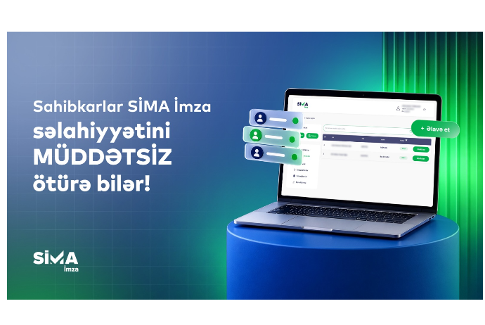 Sahibkarlar SİMA İmza səlahiyyətini onlayn və müddətsiz ötürə bilər | FED.az