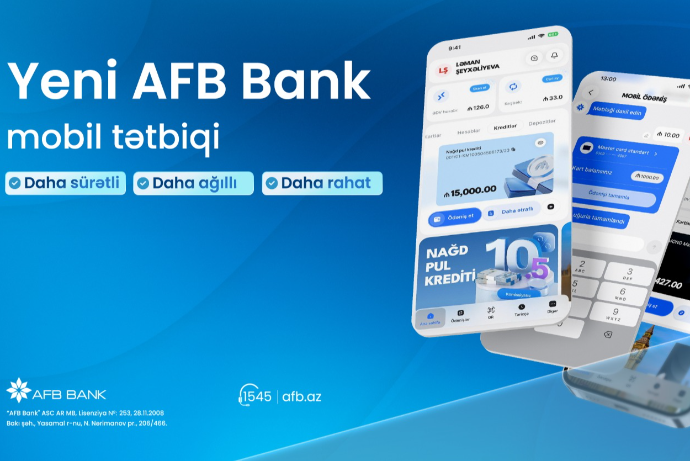 AFB Bank mobil tətbiqini - YENİLƏDİ | FED.az