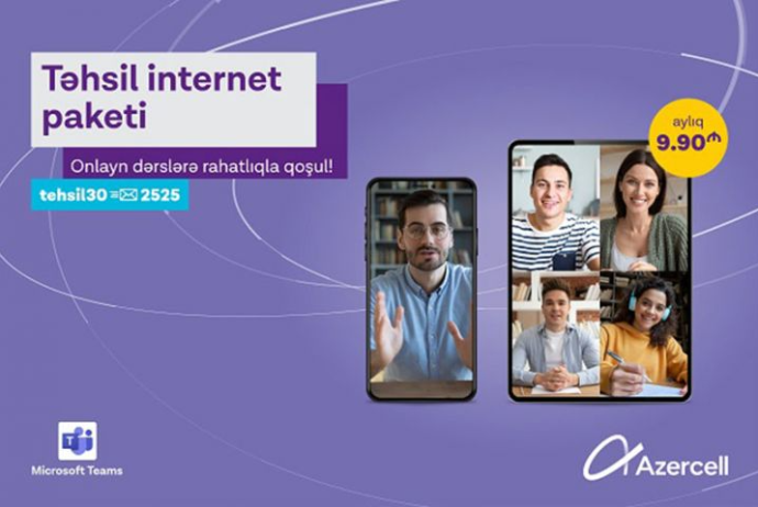 "Azercell" şagird, tələbə və müəllimlər üçün internet paketi - İstifadəyə Verdi | FED.az