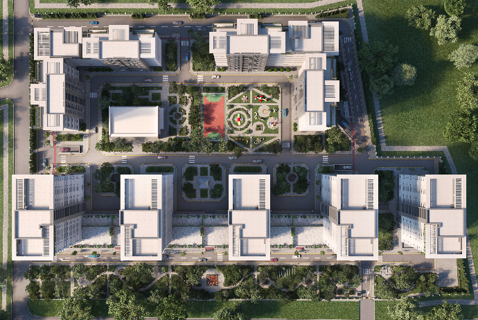 В Баку началось строительство великолепного жилого комплекса «Avant Park» - ФОТО-ВИДЕО | FED.az