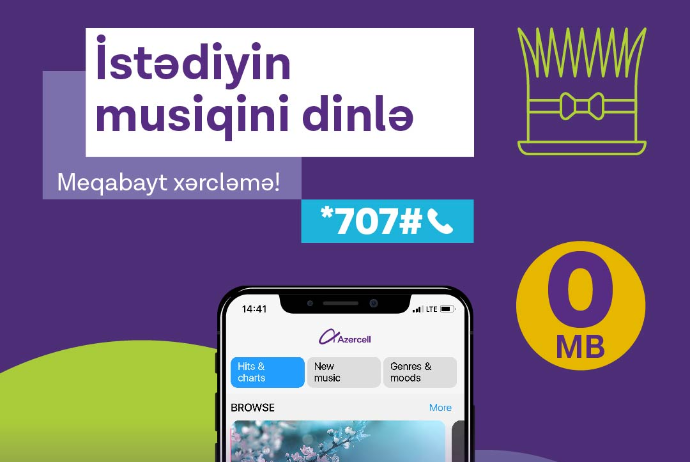 "Azercell"lə Mobil Musiqi - LİMİTSİZ OLDU! | FED.az