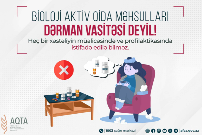 AQTA bioloji aktiv qida məhsulları ilə bağlı istehlakçılara - MÜRACİƏT ETDİ | FED.az