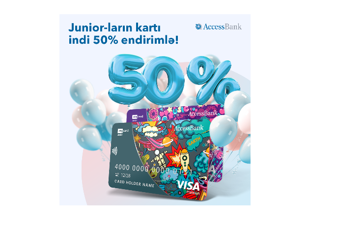 С сегодняшнего дня myCard Junior можно приобрести с 50% скидкой! | FED.az