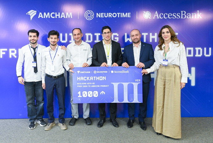 AccessBank, AmCham Azerbaijan və Neurotime süni intellekt hakatonunun qaliblərini - ELAN ETDİLƏR | FED.az