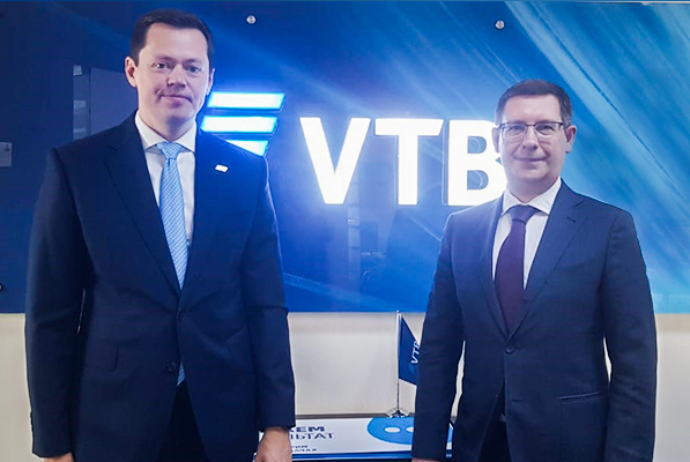 "Bank VTB (Azərbaycan)"ın rəhbəri Rusiyanın Azərbaycandakı ticarət nümayəndəsilə - GÖRÜŞÜB | FED.az