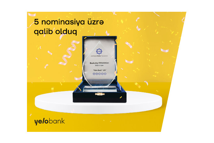 Yelo Bank 5 mükafata - LAYİQ GÖRÜLDÜ | FED.az