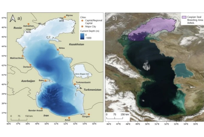 Xəzər dənizi 18 ildə 36 min km² kiçilib - Sahil xətti 30-35 km geri çəkilib | FED.az