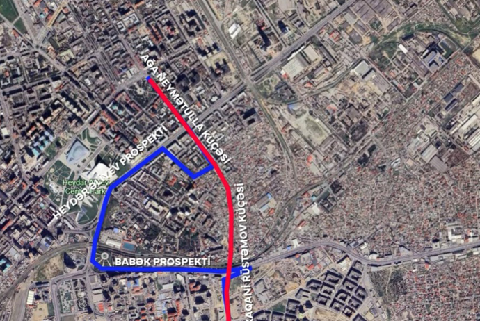 “Ağ Şəhər”dən Ağa Nemətulla küçəsinə birbaşa yeni yol çəkilir - VİDEO | FED.az